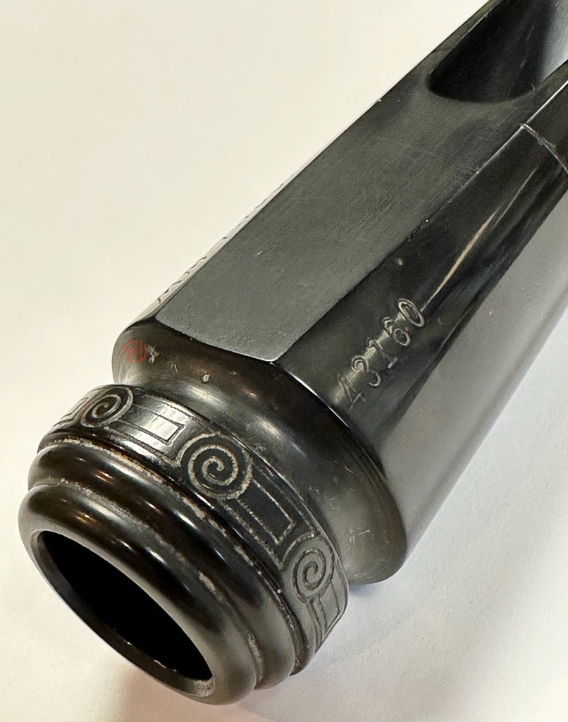 Vintage Selmer Airflow Hard Rubber Tenor Mouthpiece EB .100 tip openin Roberto s Winds