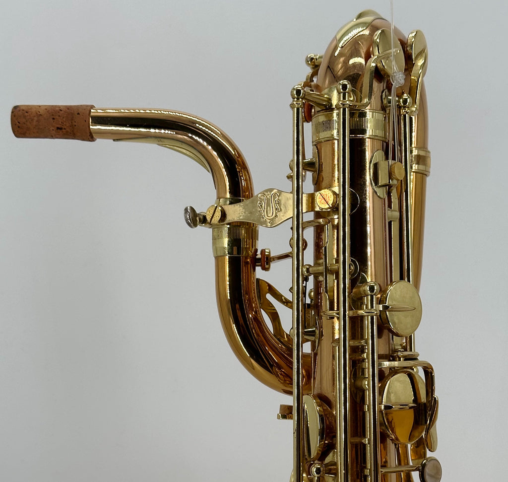 Used Yanagisawa 902 Bronze Low A Baritone Saxophone Ser#00279XXX