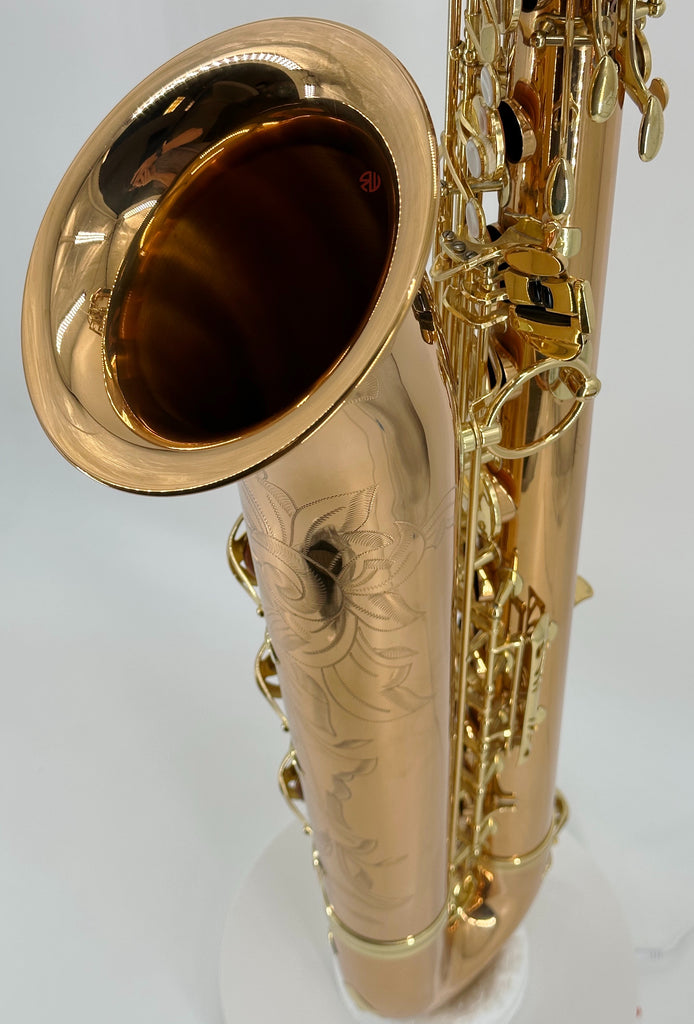 Used Yanagisawa 902 Bronze Low A Baritone Saxophone Ser#00279XXX