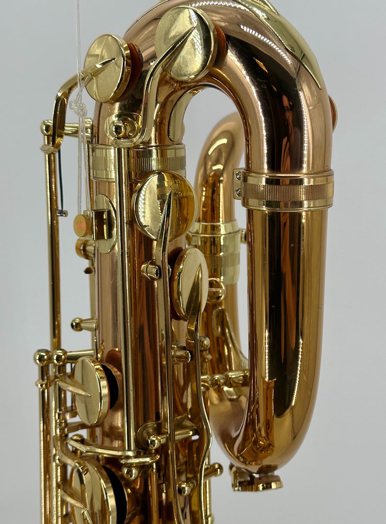 Used Yanagisawa 902 Bronze Low A Baritone Saxophone Ser#00279XXX