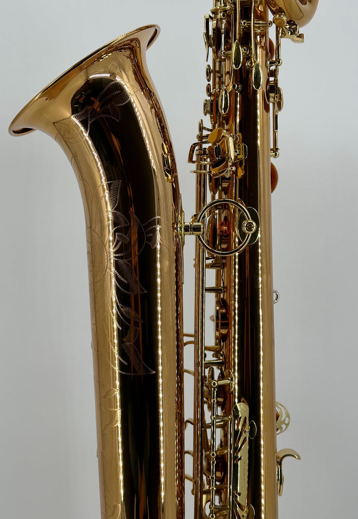 Used Yanagisawa 902 Bronze Low A Baritone Saxophone Ser#00279XXX